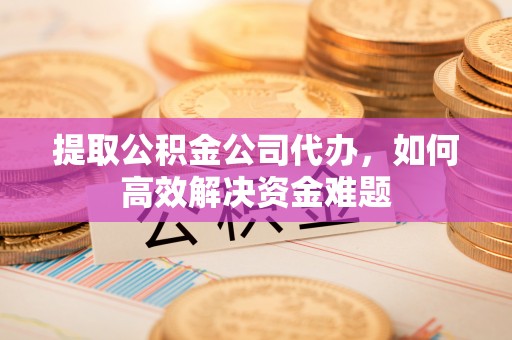 潼关提取公积金公司代办，如何高效解决资金难题