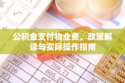 潼关公积金支付物业费，政策解读与实际操作指南