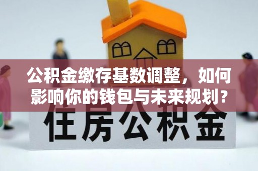 潼关公积金缴存基数调整，如何影响你的钱包与未来规划？