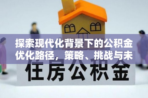 潼关探索现代化背景下的公积金优化路径，策略、挑战与未来展望