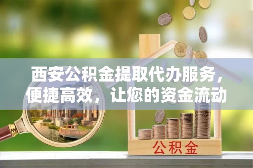 潼关西安公积金提取代办服务，便捷高效，让您的资金流动无忧