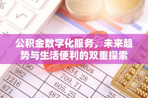 潼关公积金数字化服务，未来趋势与生活便利的双重探索