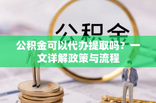 潼关公积金可以代办提取吗？一文详解政策与流程