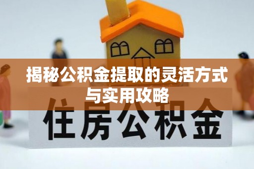 潼关揭秘公积金提取的灵活方式与实用攻略