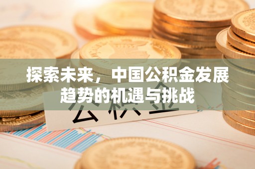 潼关探索未来，中国公积金发展趋势的机遇与挑战